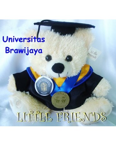 Boneka Wisuda Universitas Brawijaya - Teknik (25 cm)